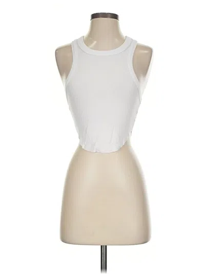 Pre-owned Talentless Sleeveless T-shirt In White