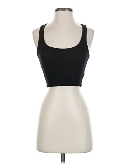 Pre-owned Talentless Tank Top Black Halter Neckline Tops