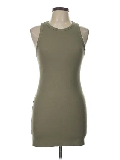 Pre-owned Talentless Tank Top Green Halter Neckline Tops
