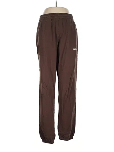 Pre-owned Talentless Track Pants In Brown