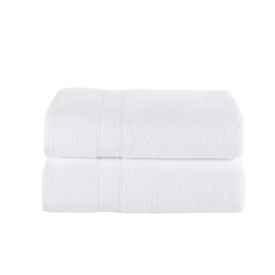 Talesma Como - Bath Sheet - Set Of 2 In White