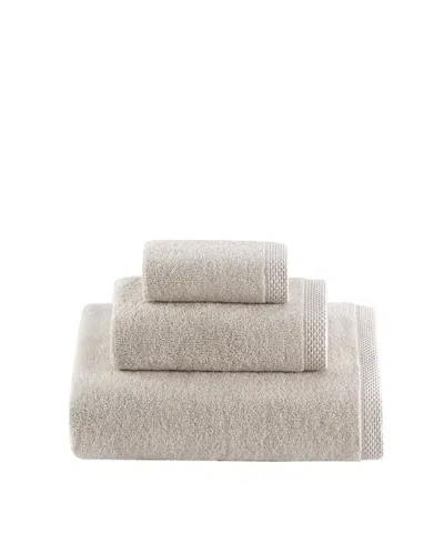 Talesma Cote D'azur 100% Turkish Cotton 3-pc. Bath Towel Set In Ecru
