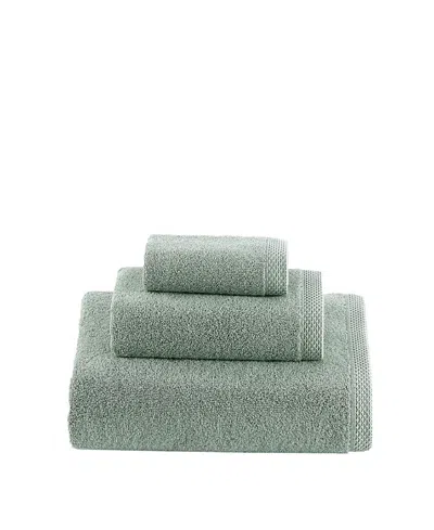 Talesma Cote D'azur 100% Turkish Cotton 3-pc. Bath Towel Set In Seafoam