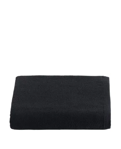 Talesma Cote D'azur Turkish Cotton Bath Sheet, 39" X 67" In Black