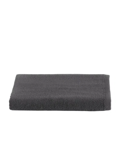 Talesma Cote D'azur Turkish Cotton Bath Sheet, 39" X 67" In Charcoal
