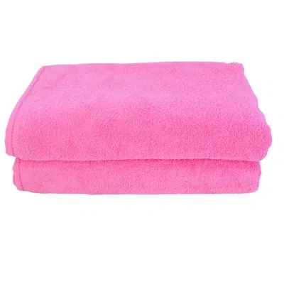Talesma Diamond Bright - Cotton Bath Sheets In Fuchsia