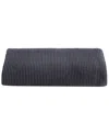 Talesma Embiez Turkish Cotton Waffle Bath Sheet, 35" X 66" In Charcoal