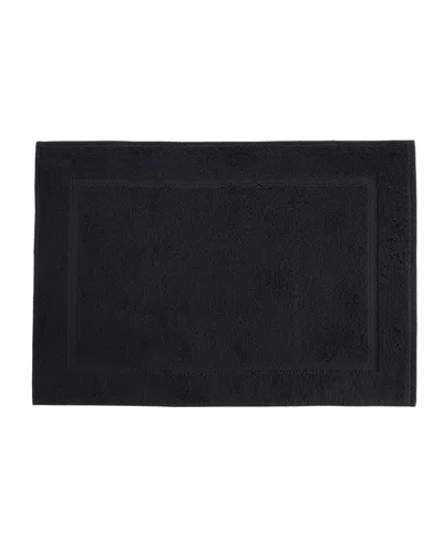 Talesma Lerins Turkish Cotton 2-pack Tub Mats, 20" X 30" In Black