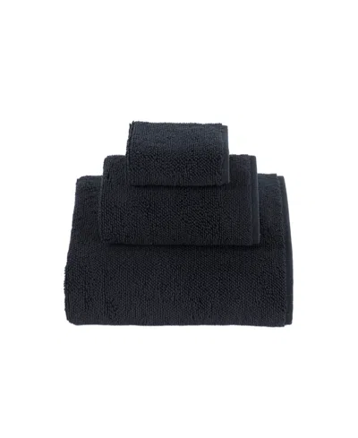 Talesma Lerins Turkish Cotton 3-pc. Bath Towel Set In Black
