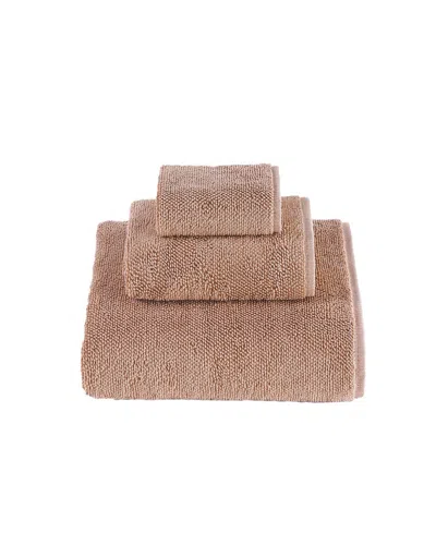 Talesma Lerins Turkish Cotton 3-pc. Bath Towel Set In Clay