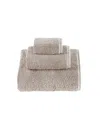 Talesma Lerins Turkish Cotton 3-pc. Bath Towel Set In Taupe