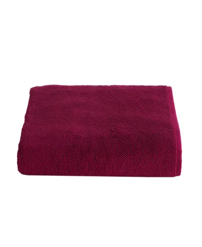 Talesma Lerins Turkish Cotton Bath Sheet, 39" X 67" In Magenta