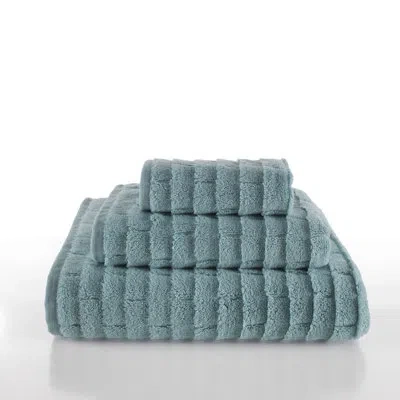 Talesma Subway Tile 3 Piece Turkish Cotton Towel Set
