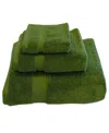Talesma The Empress Turkish Cotton 3-pc. Bath Towel Set In Evergreen