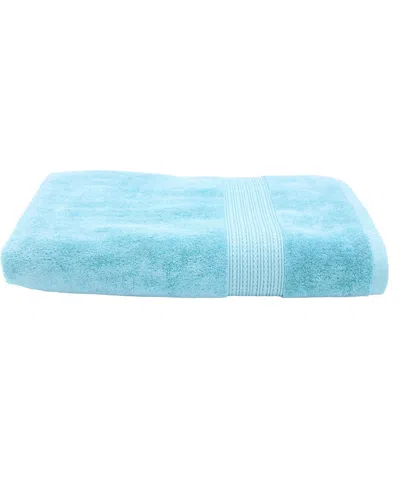 Talesma The Empress Turkish Cotton Bath Sheet, 39" X 67" In Aqua