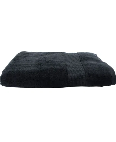 Talesma The Empress Turkish Cotton Bath Sheet, 39" X 67" In Black
