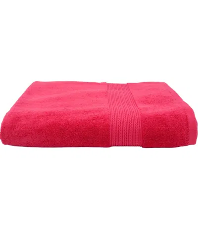Talesma The Empress Turkish Cotton Bath Sheet, 39" X 67" In Fuchsia