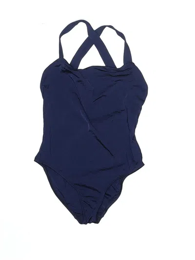 Talia Collins One Piece Swimsuit In Blue