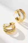 Talis Chains Claw Earrings In Gold