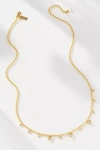 Talis Chains Crystal Drop Necklace In Gold