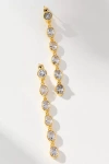 Talis Chains Crystal Five Drop Earrings In Gold