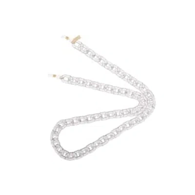 Talis Chains Resin Sunglasses Chain In White