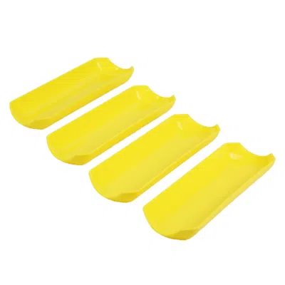 Talisman Designs Corn Boats For Corn-on-the-cob, Set Of 4, Yellow