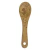 Talisman Designs Laser Etched Beechwood Mini Spoon, Woodland Collection, Bear In Multi