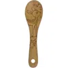 Talisman Designs Laser Etched Beechwood Mini Spoon, Woodland Collection, Deer In Multi