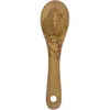 Talisman Designs Laser Etched Beechwood Mini Spoon, Woodland Collection, Hedgehog In Multi