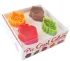 Talisman Designs Plunger Style Pie Crust Cutters, Fall Design, 4-piece Set In Multi