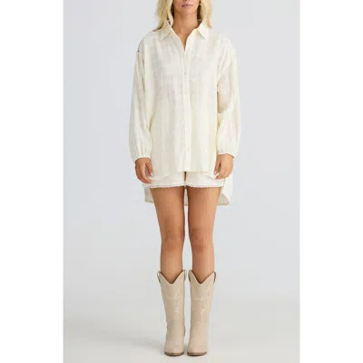 Talisman The Label Leilani Cutout Shirt In White