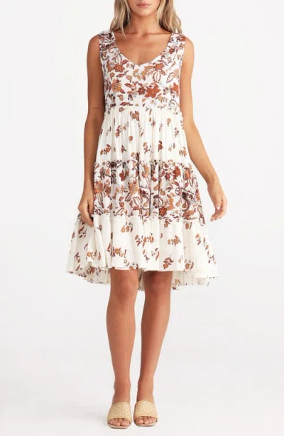Talisman The Label Lucky Charm Crepe Sundress