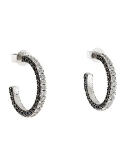 Pre-owned Talita London Visiona Hoop Earrings In Multi