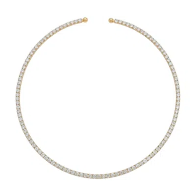 Talita London Women's Inner Light Choker Gold Sparkle