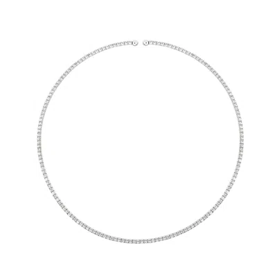 Talita London Women's Inner Light Choker Silver In Metallic