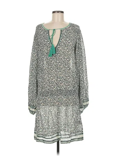 Pre-owned Talitha Casual Dress In Green