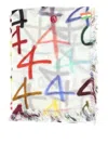 Talking Walls Graphic-print Scarf In Multi