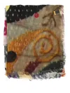 Talking Walls Silk Scarf In Multicolor