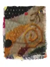 Talking Walls Silk Scarf