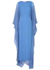 TALLER MARMO TALLER MARMO ADRIATICA DRAPED CREPE DE CHINE GOWN