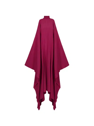 Taller Marmo Aga Asymmetrical Kaftan Dress In Pink