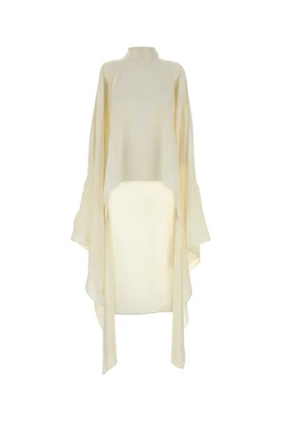 Taller Marmo Agadez Blouse In Ivory Cady In Pink