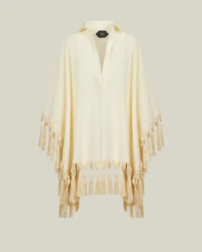Taller Marmo Aguas Blancas Kaftan In Ivory
