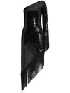 Taller Marmo Aventador Disco Sequinned Dress In Black