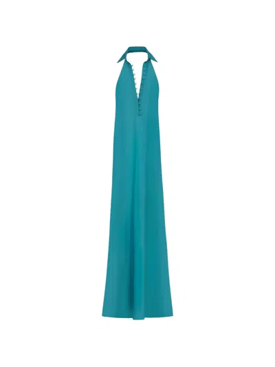 Taller Marmo Barbara Maxi Dress In Green