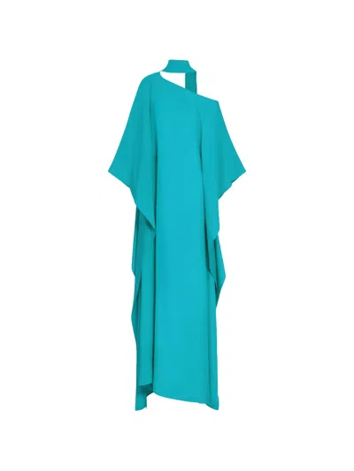 Taller Marmo Barths Off-shoulder Maxi Dress In Blue