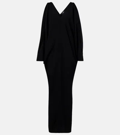 Taller Marmo Beistegui Cutout Maxi Dress In Black