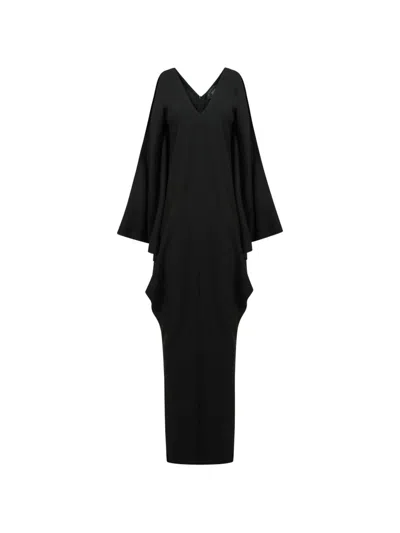 Taller Marmo Beistegui Kaftan Dress In Black