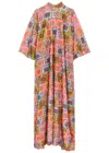 Taller Marmo Bermuda Sequin-embellished Chiffon Maxi Kaftan Dress